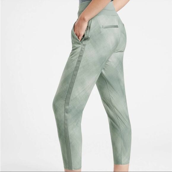 NWT Athleta Nolita slim tapered printed cropped pants, 18 - Picture 3 of 14